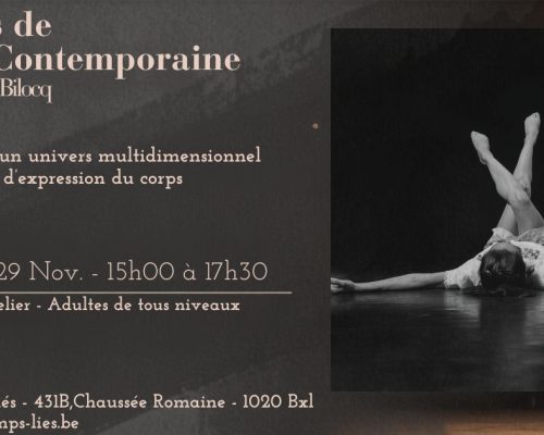 Ateliers de danse contemporaine