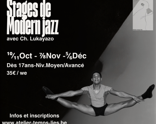 Stages de Jazz Moderne Flyer (1)